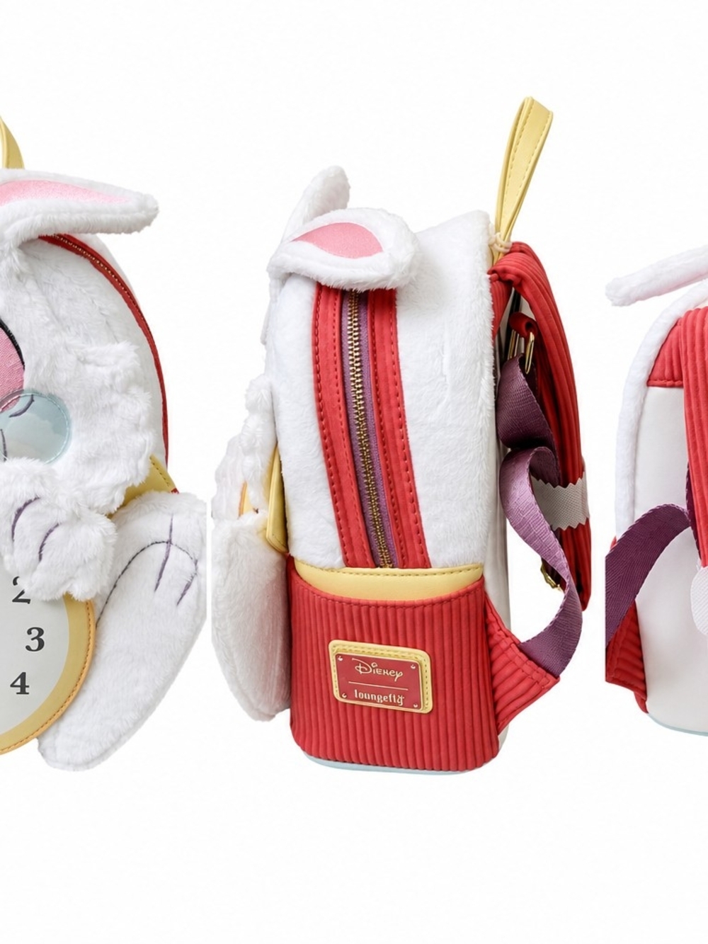 New Alice In Wonderland  White Rabbit Cosplay Mini Backpack - Picture 2 of 5